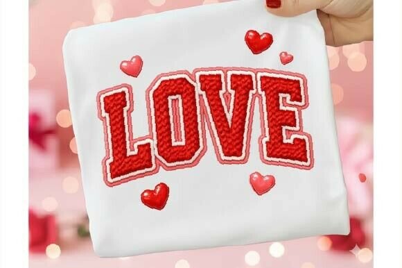 Download Romantic Love Word Crochet Yarn PNG - Romantic Collection