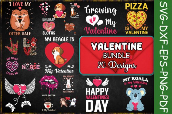 Download Lovely Valentine SVG Bundle - Premium Bundle