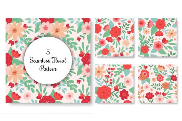 Download Romantic Floral Seamless Pattern - Romantic Collection