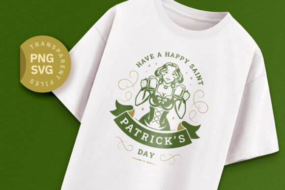 Download St. Patrick's Day Pinup Girl SVG - Premium Resources