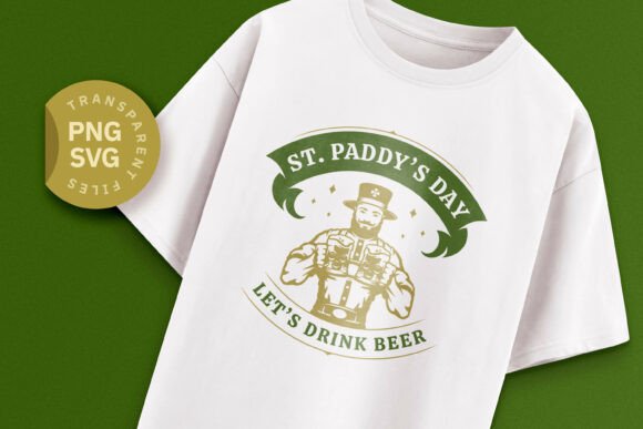 Download St. Paddy's Day Beer Leprechaun SVG - Premium Resources