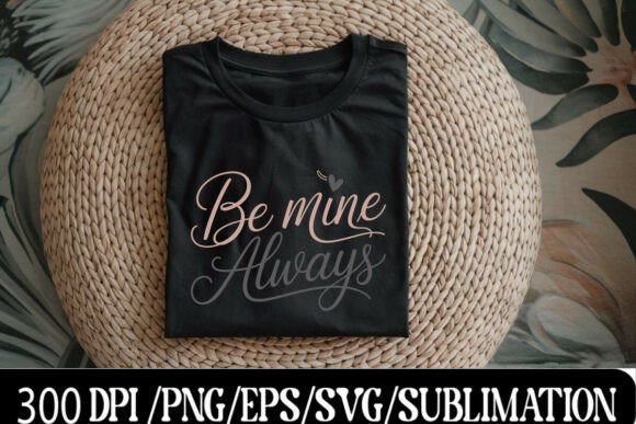 Download Be Mine Always Romantic Quote Design - Romantic Collection